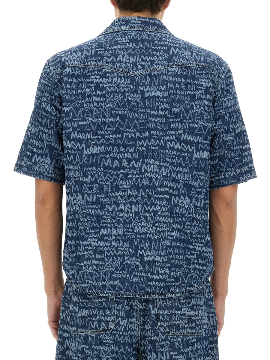 [Marni] Shirts Short Sleeve SS25 CUJU0024A0_USCX38LOB95