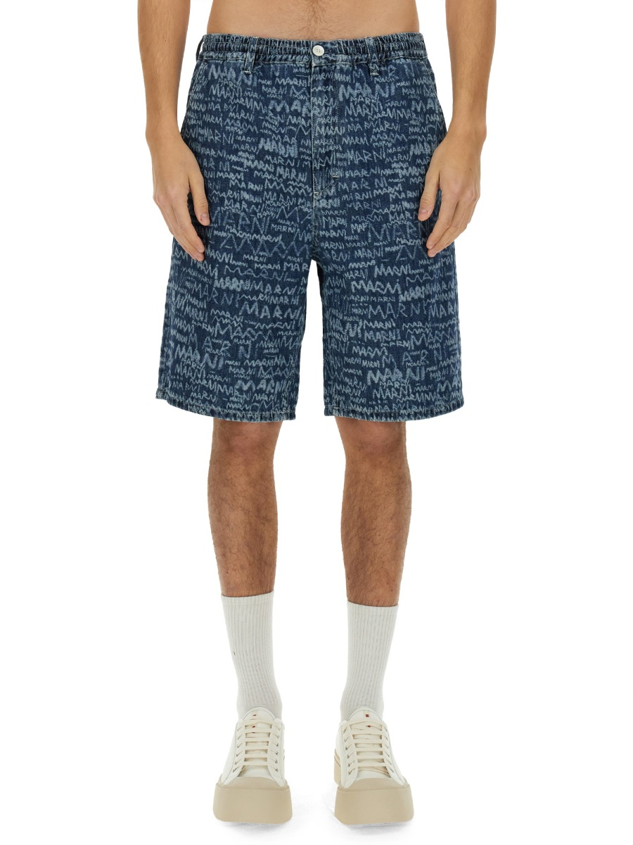 [Marni] Shorts SS25 PUJU0070A0_USCX38LOB95