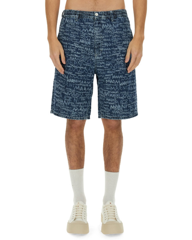 [Marni] Shorts SS25 PUJU0070A0_USCX38LOB95
