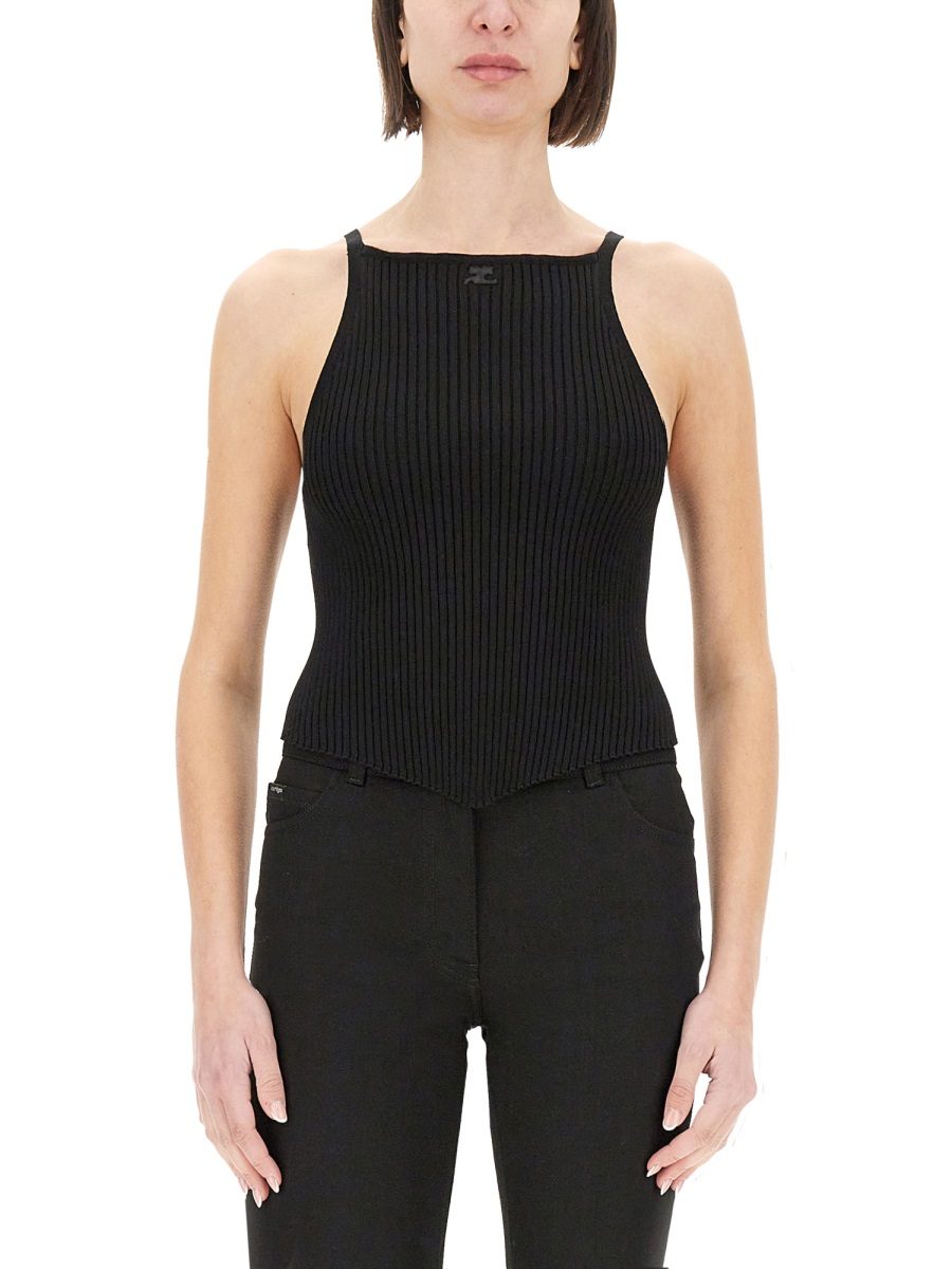 [Courreges] Tank top SS25 VESMTO042_FI00019999
