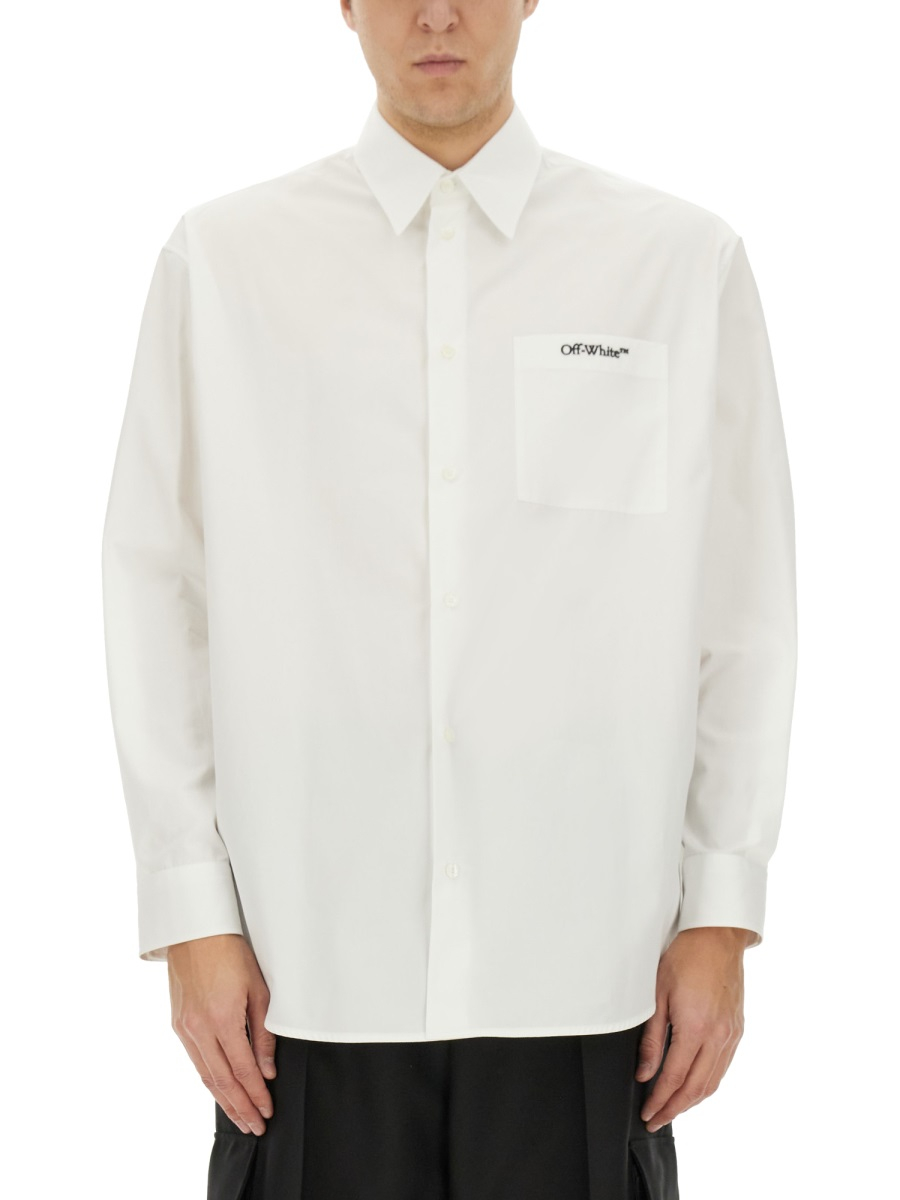[Off-White] Shirts Long Sleeve SS25 OMGE004_C99FAB0020110