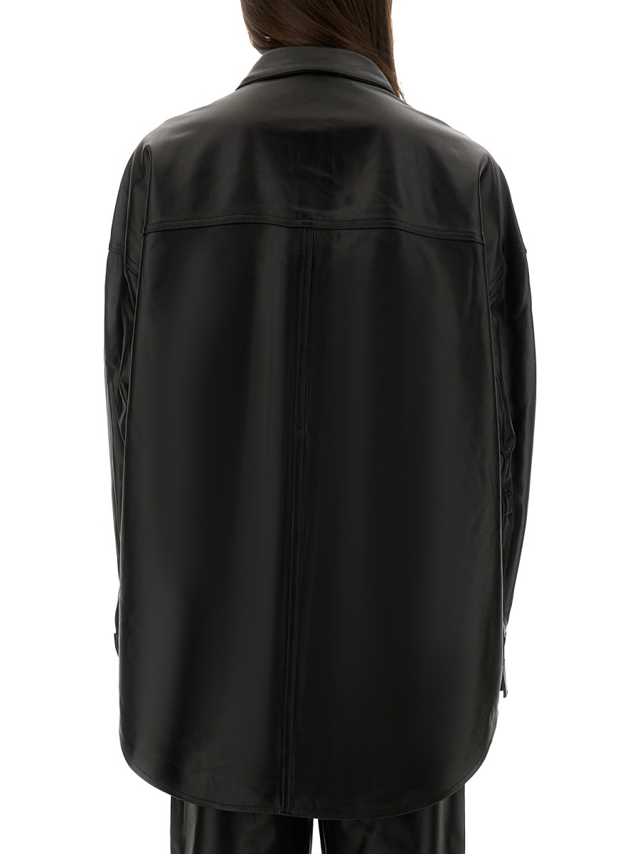 [MICHAEL BY MICHAEL KORS] Shirts Long Sleeve SS25 UR540S0HW8_001BLACK