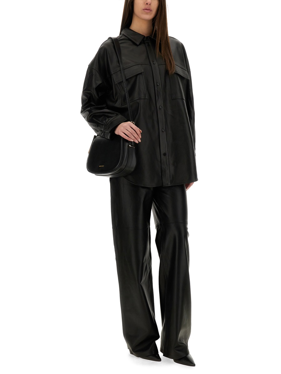 [MICHAEL BY MICHAEL KORS] Shirts Long Sleeve SS25 UR540S0HW8_001BLACK