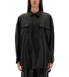 [MICHAEL BY MICHAEL KORS] Shirts Long Sleeve SS25 UR540S0HW8_001BLACK