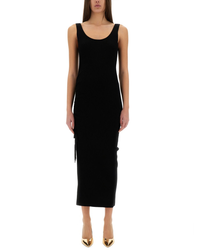 [MICHAEL BY MICHAEL KORS] Sleeveless dress SS25 MR582UH4VR_001BLACK