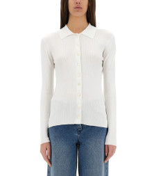 [MICHAEL BY MICHAEL KORS] Shirts Long Sleeve SS25 MR56135GW2_117OPTICWHITE