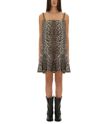 [GANNI] Sleeveless dress SS25 J1661_943