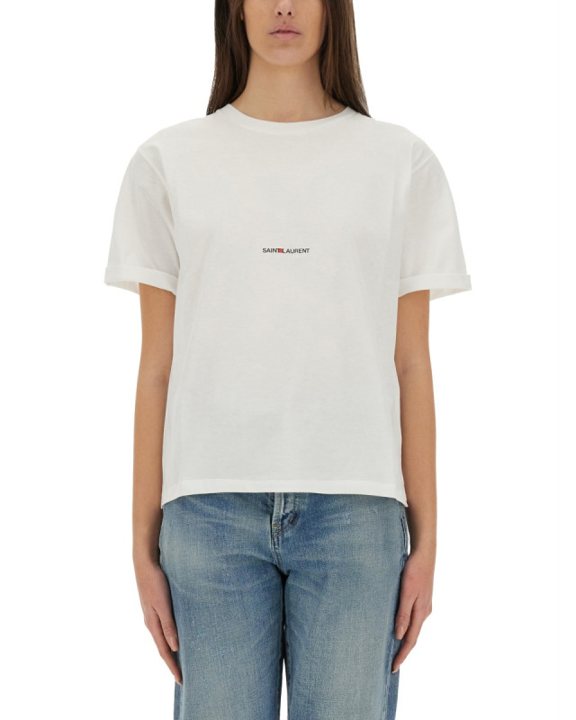 [Saint Laurent] T-shirts Short Sleeve SS25 460876_YB2DQ9000