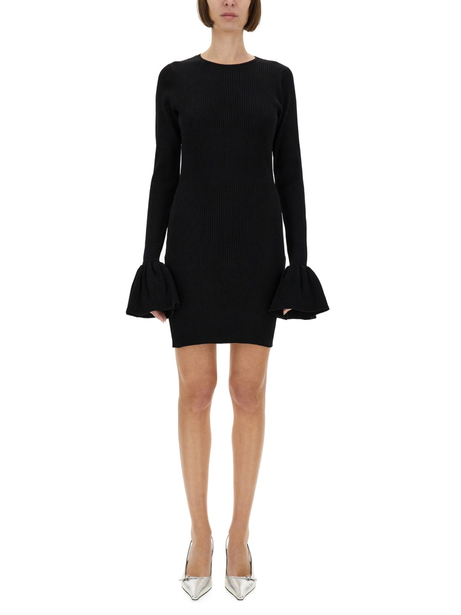 [Rotate Birger Christensen] Long sleeve dress SS25 113621100_BCR1837100
