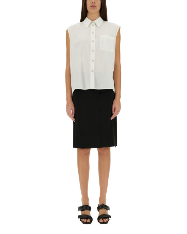 [HELMUT LANG] Shirts Sleeveless SS25 O10HW502_100