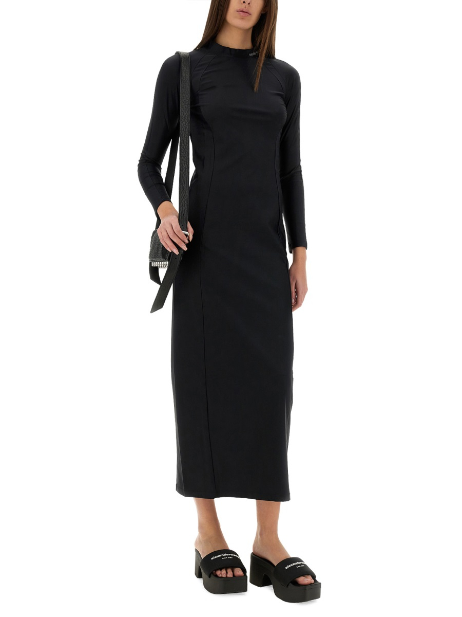[ALEXANDERWANG.T] Long sleeve dress SS25 4CC1256293_001