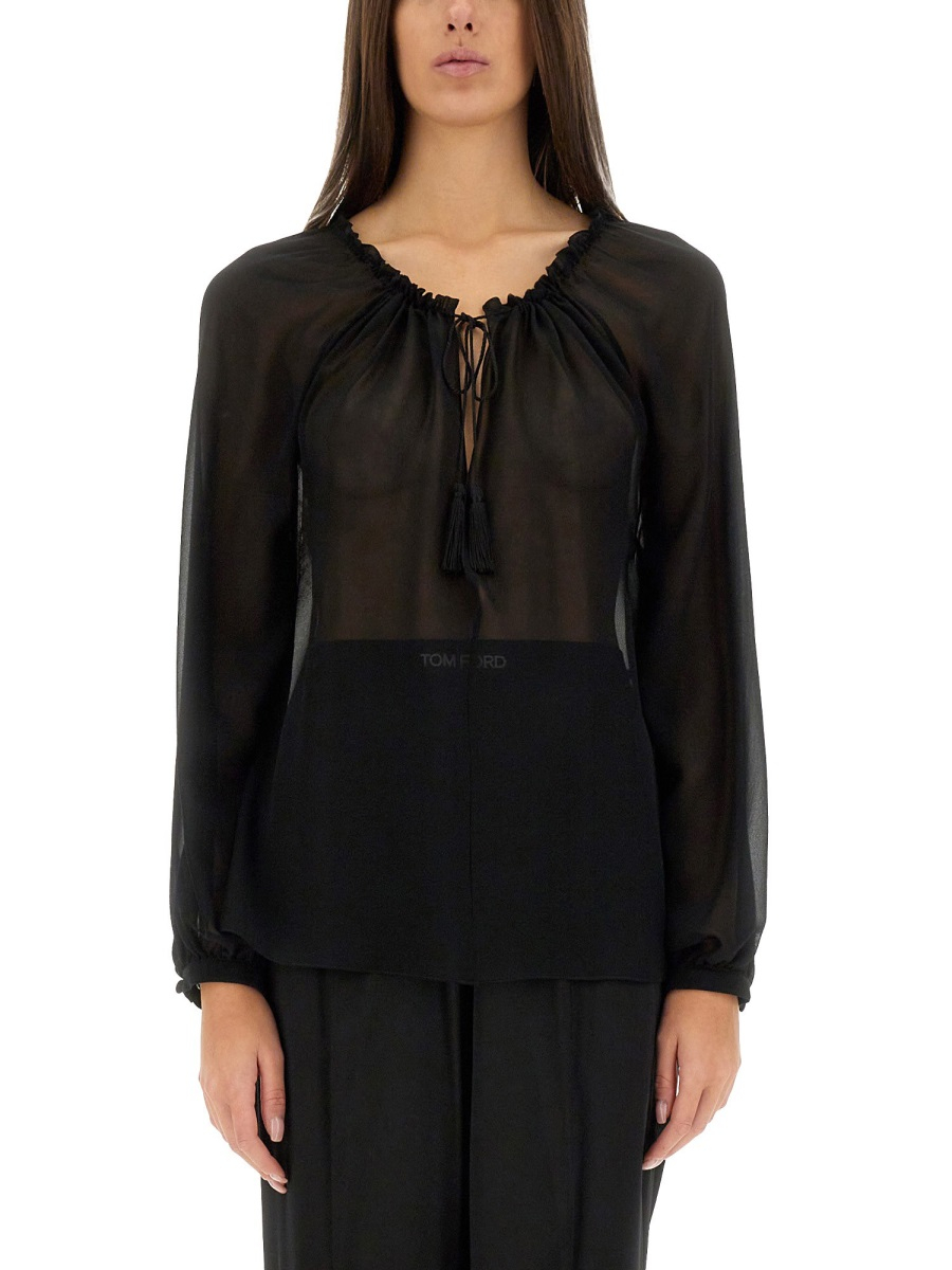 [Tom Ford] Blouse SS25 TS2091_FAX852LB999
