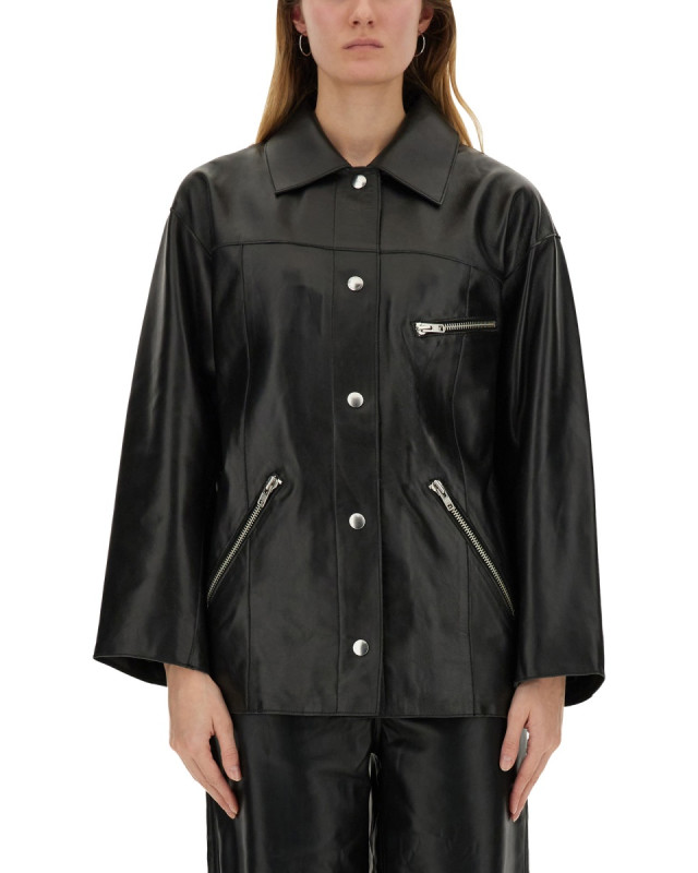 [STAND STUDIO] Leather Jacket SS25 66383_780089900