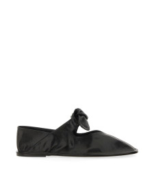 [HEREU] Flat shoes SS25 LLSSWFA24.001.1_BLACK