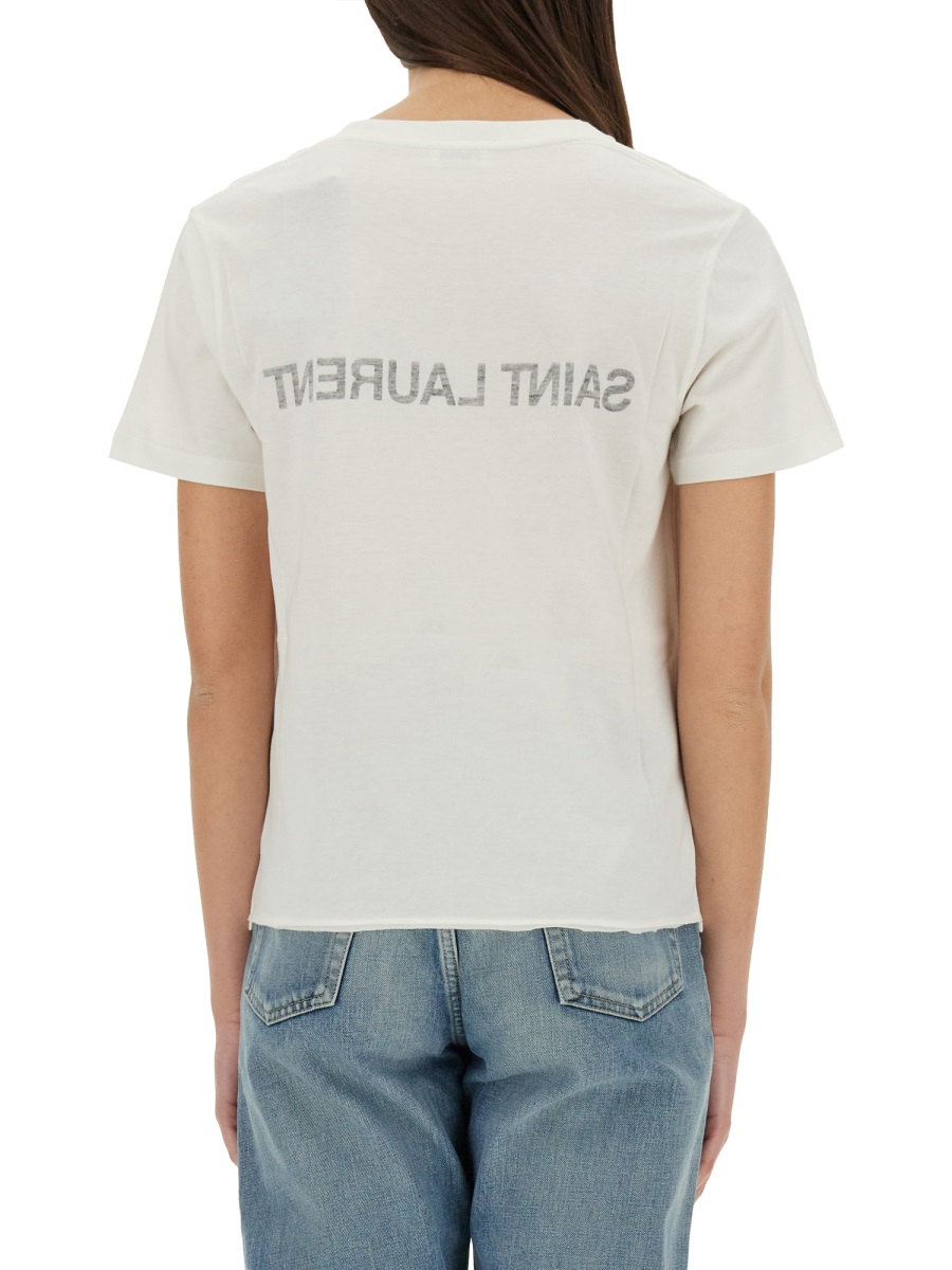 [Saint Laurent] T-shirts Short Sleeve SS25 665234_Y37AW9744