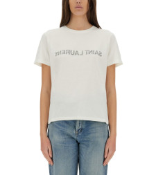 [Saint Laurent] T-shirts Short Sleeve SS25 665234_Y37AW9744