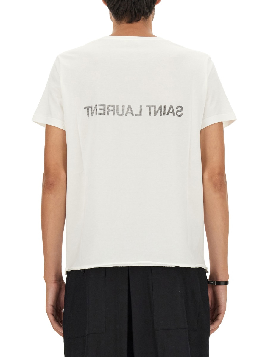 [Saint Laurent] T-shirts Short Sleeve SS25 663278_Y37AW9744