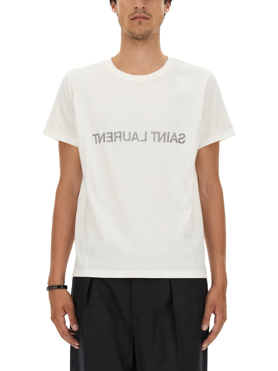[Saint Laurent] T-shirts Short Sleeve SS25 663278_Y37AW9744