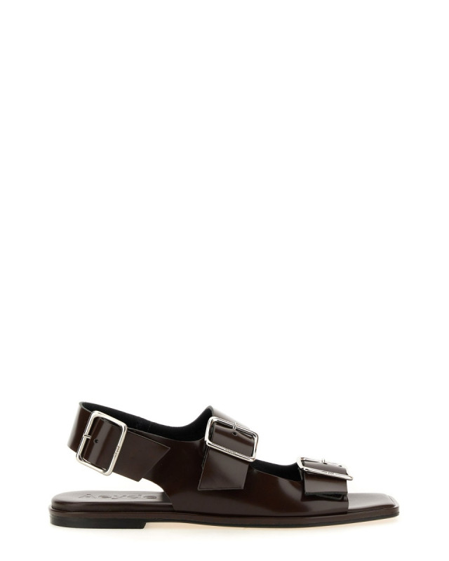 [Aeyde] Sandals SS25 BRNS08FL65_MOKA