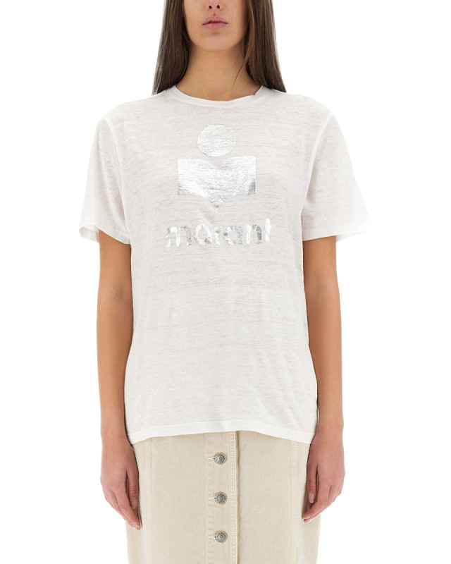 [Marant Etoile] T-shirts Short Sleeve SS25 TS0001FB_A1N10E20WH