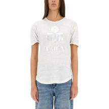 [Marant Etoile] T-shirts Short Sleeve SS25 TS0004FA_A1N10E20WH