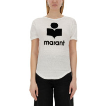 [Marant Etoile] T-shirts Short Sleeve SS25 TS0004FA_A1N09E20WH