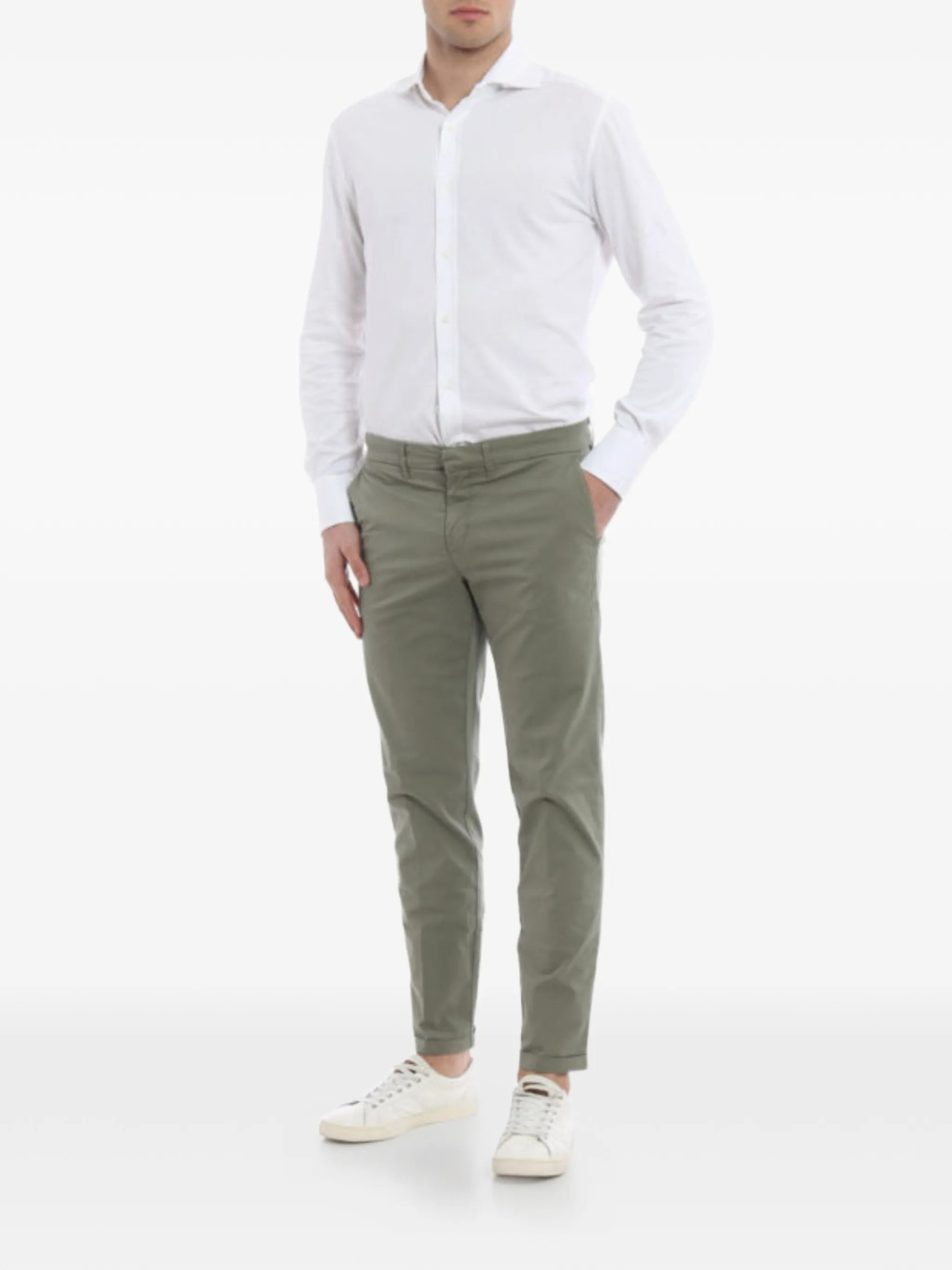 [Fay] Trousers SS26 NTM8652187T GUR