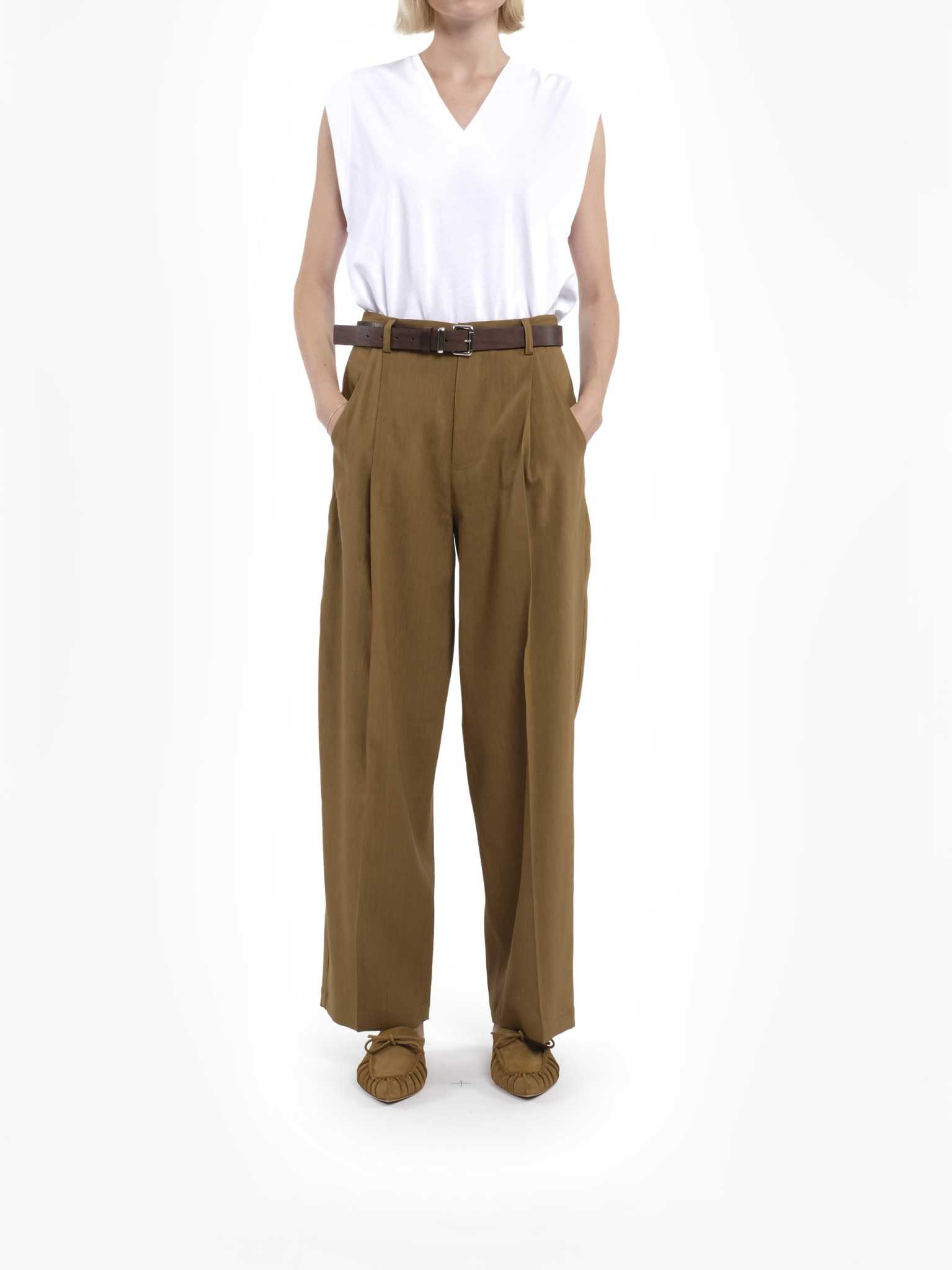 [Tela] Trousers SS26 140280 010538