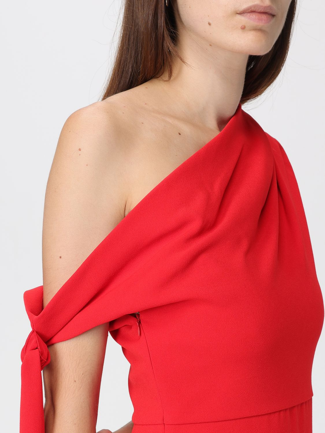 [Solace London] Sleeveless dress FW25 OS45020 RED