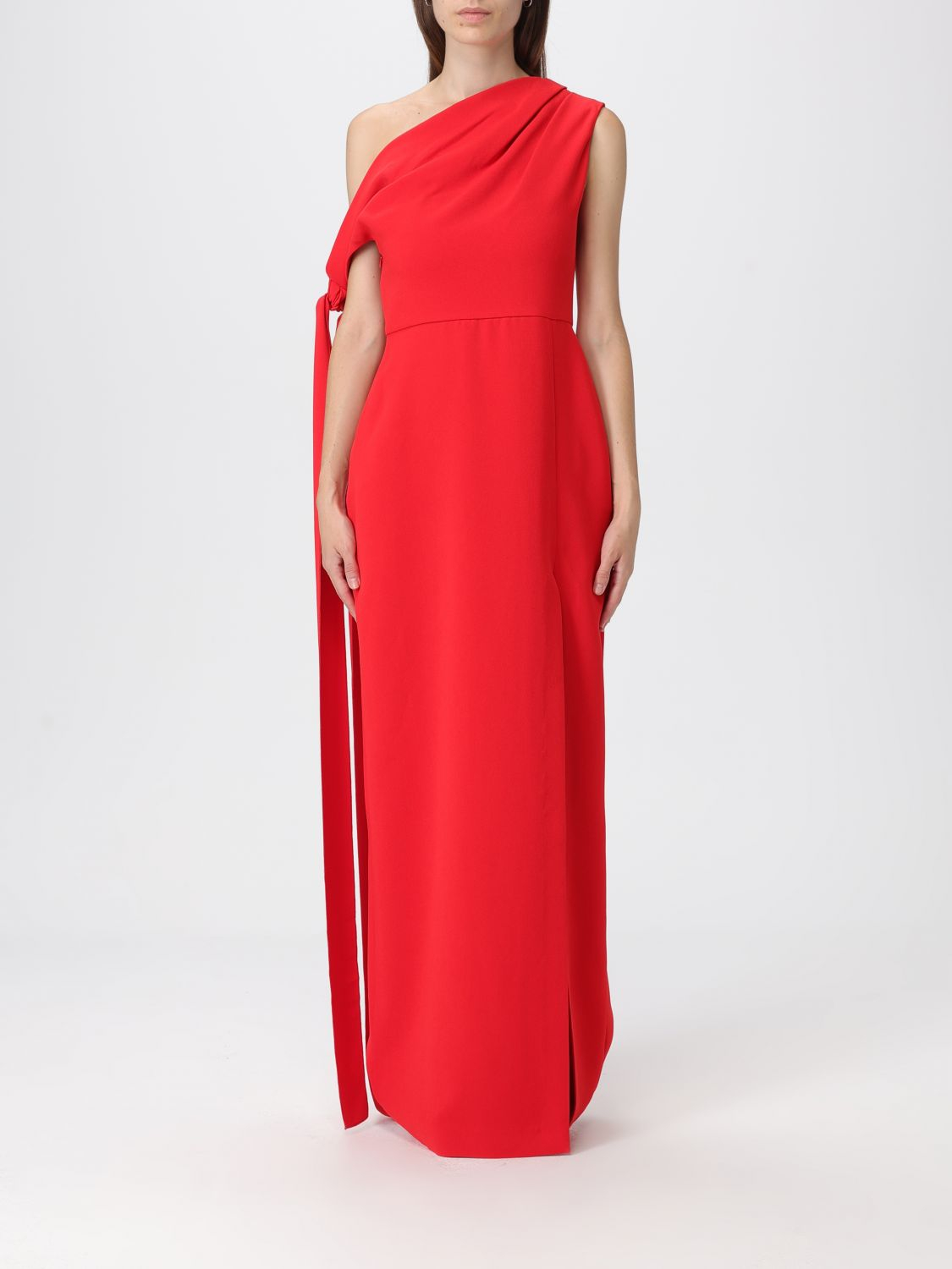 [Solace London] Sleeveless dress FW25 OS45020 RED