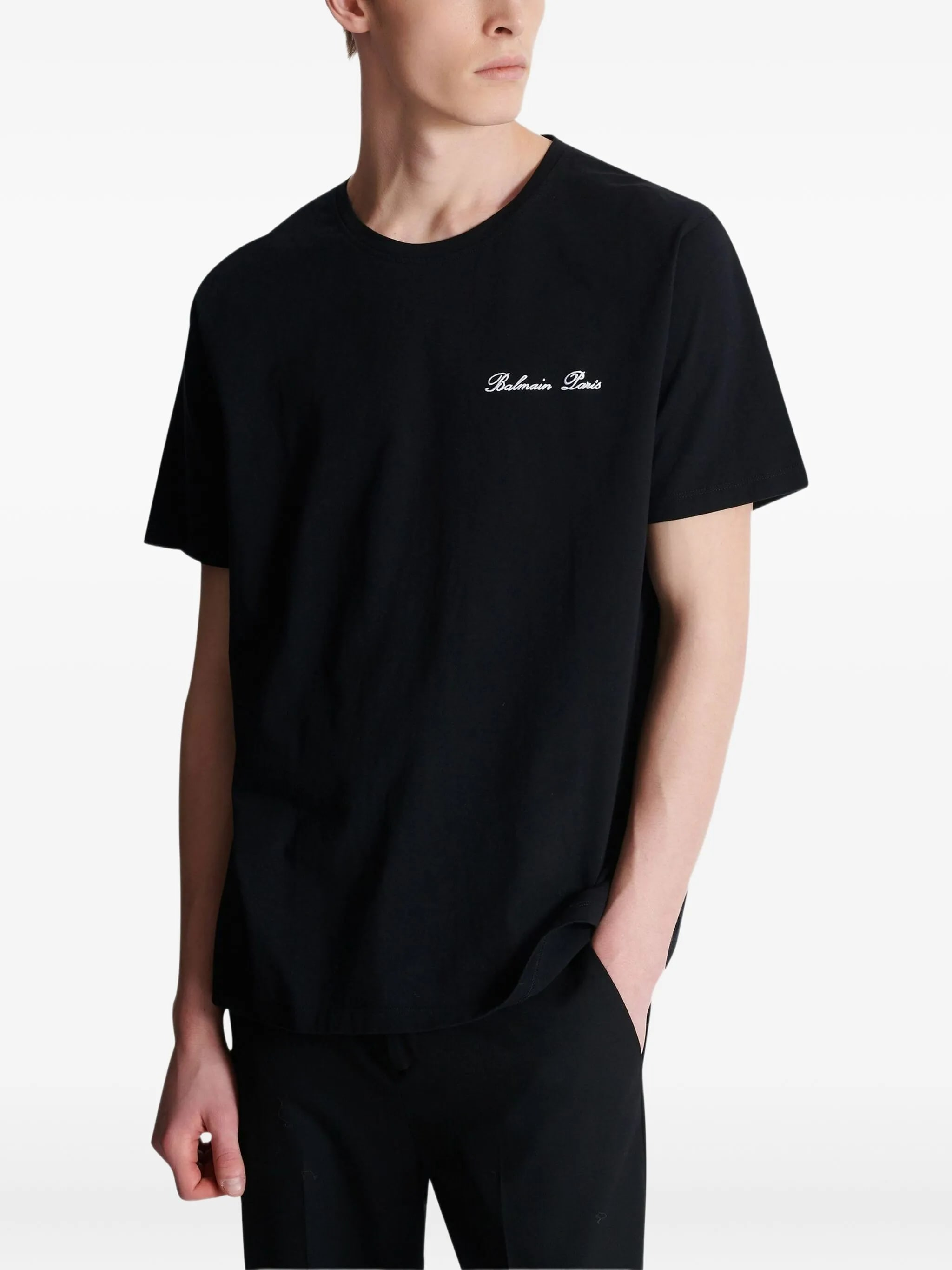 [BALMAIN PARIS] T-shirts Short Sleeve SS26 FH1EG000 BC68