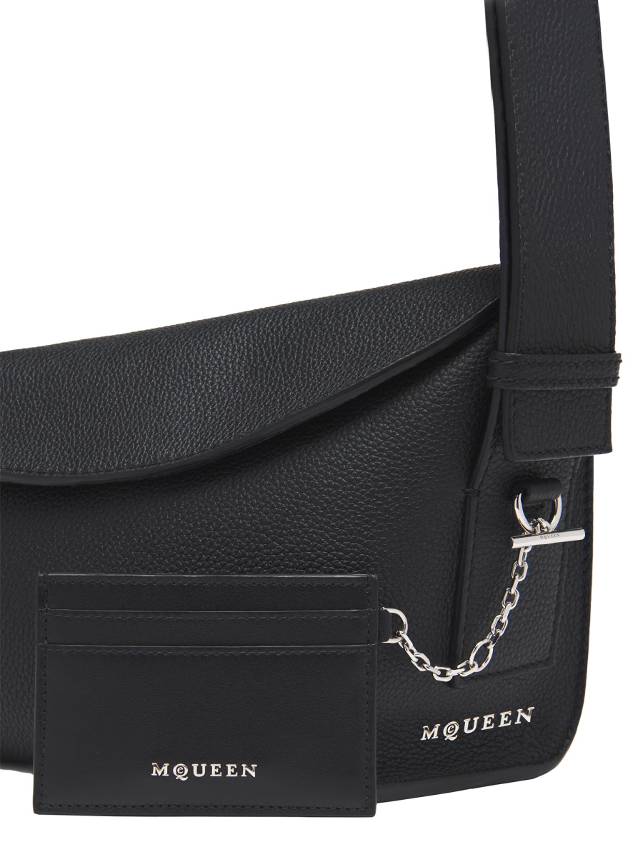 [Alexander McQueen] Wallet FW24 804434_1T1AN1000