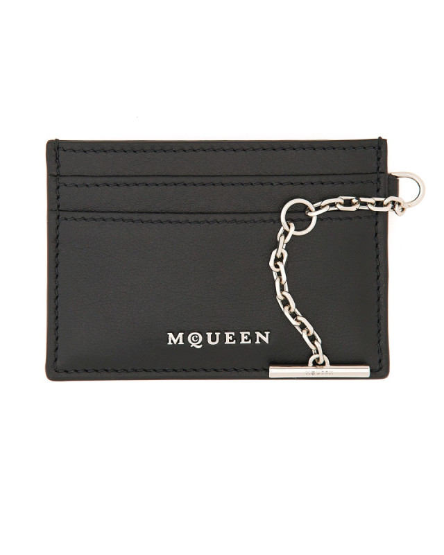 [Alexander McQueen] Wallet FW24 804434_1T1AN1000