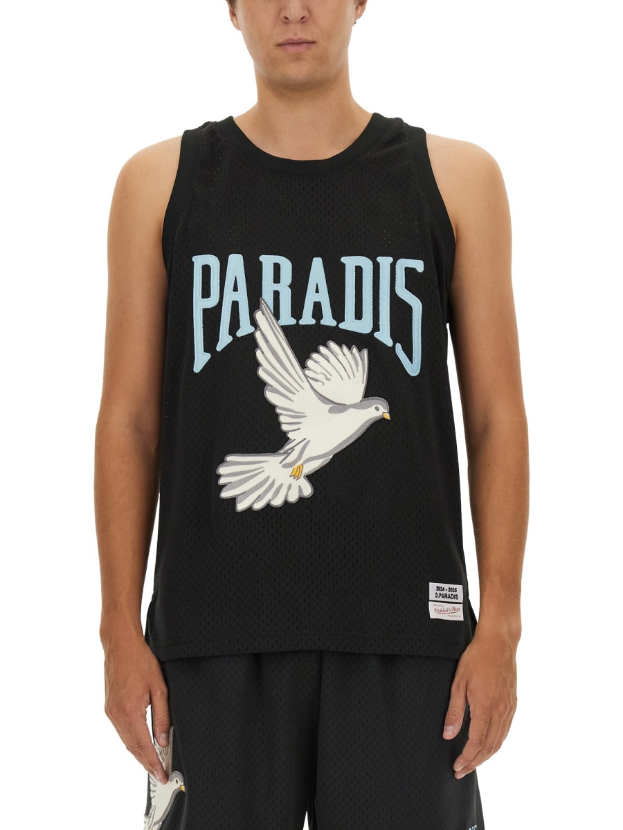 [3.paradis] T-shirts Sleeveless SS24 TP11696_BLACK