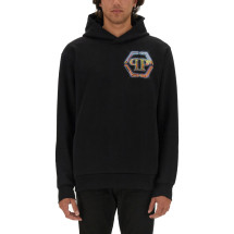[Philipp Plein] Hoodie FW24 MJB3356_PJY002N02