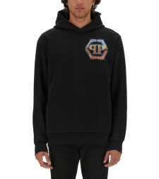 [Philipp Plein] Hoodie FW24 MJB3356_PJY002N02