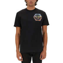 [Philipp Plein] T-shirts Short Sleeve FW24 MTK7342_PJY002N02