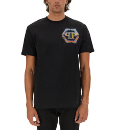 [Philipp Plein] T-shirts Short Sleeve FW24 MTK7342_PJY002N02