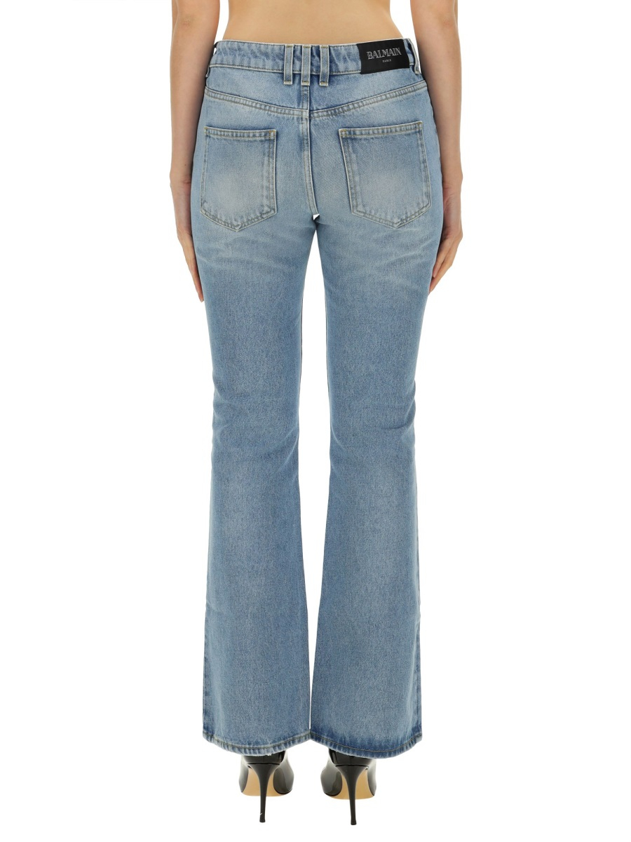 [Balmain] Jeans FW24 DF1MJ130DE53_6FC