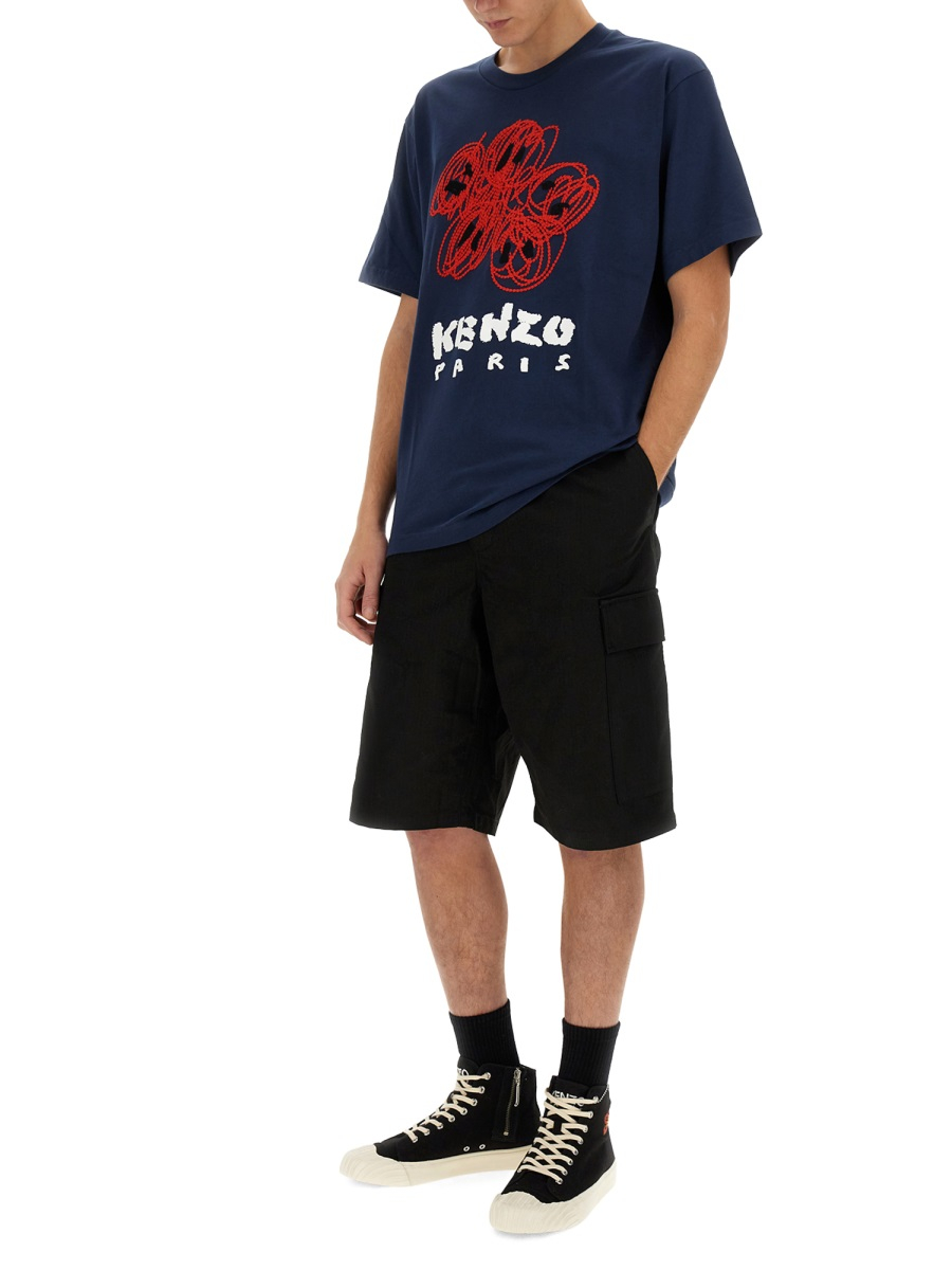 [Kenzo] Shorts SS24 FE55SH235_9DL99