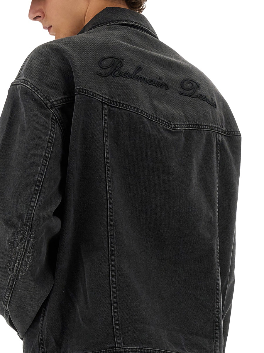 [Balmain] Denim jacket SS24 CH1TC300_DD950PC