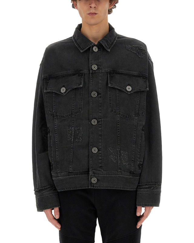 [Balmain] Denim jacket SS24 CH1TC300_DD950PC