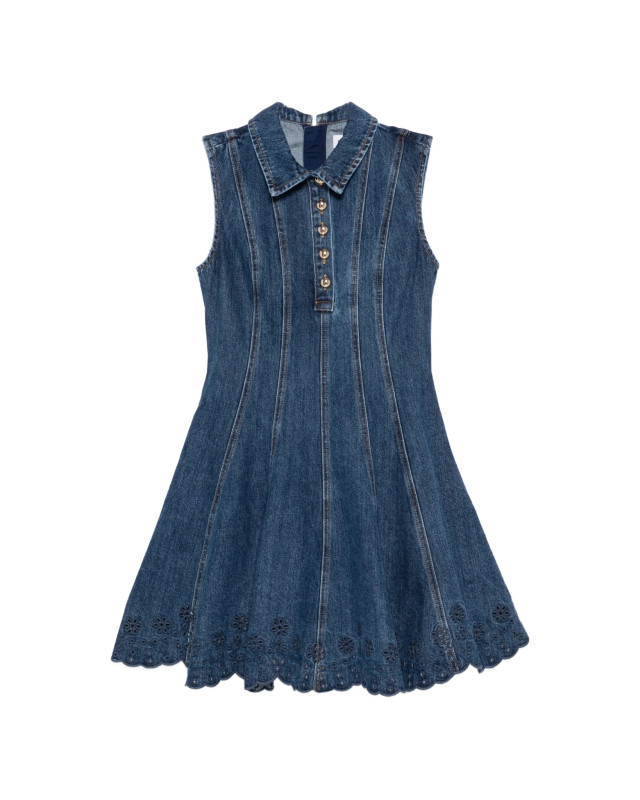 [SELF PORTRAIT] Sleeveless dress SS26 SS26820SBLBLUE