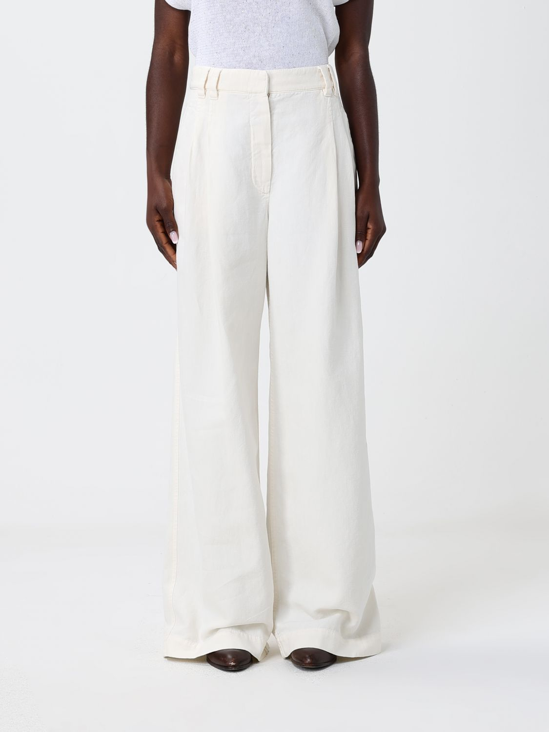 [Brunello Cucinelli] Trousers SS26 ML996P5896 C1101