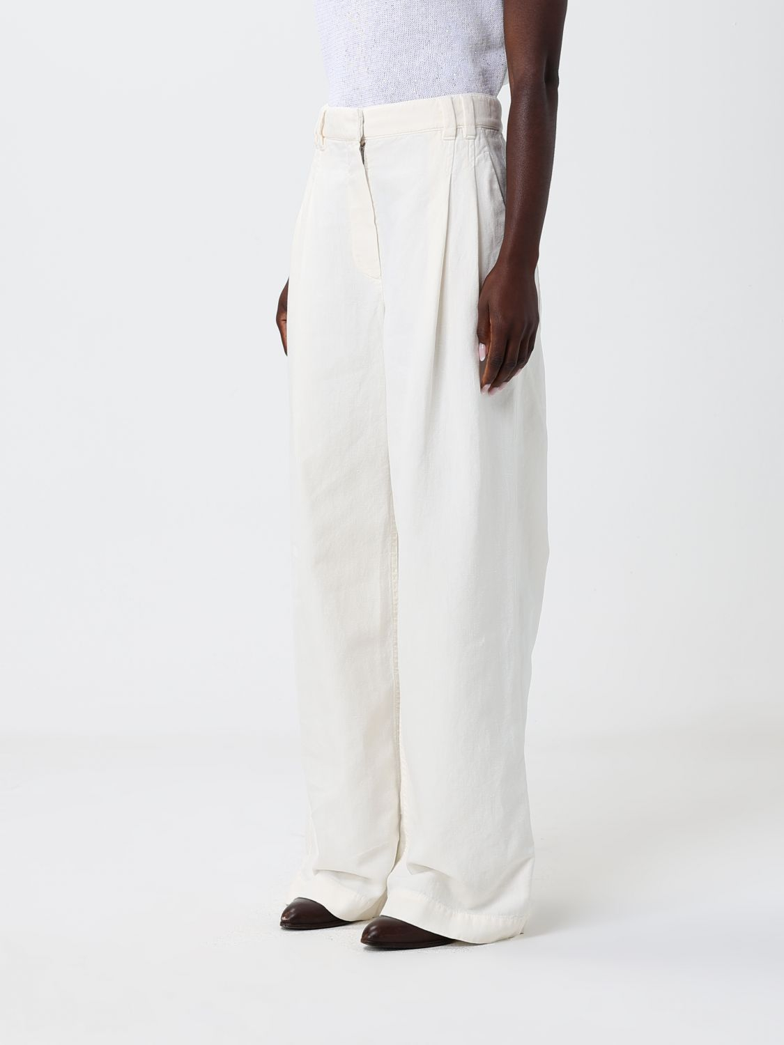 [Brunello Cucinelli] Trousers SS26 ML996P5896 C1101