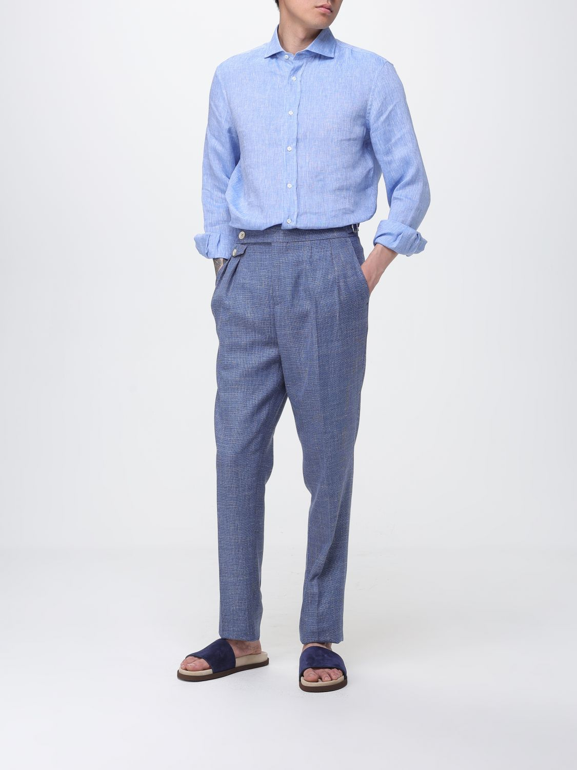 [Brunello Cucinelli] Shirts Long Sleeve SS26 MM6840627 C106