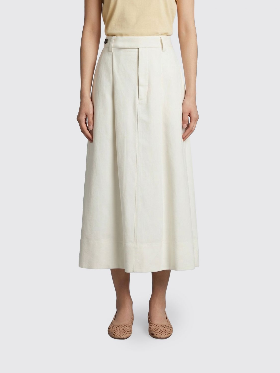 [Brunello Cucinelli] Long skirt SS26 MH126G3951 C600