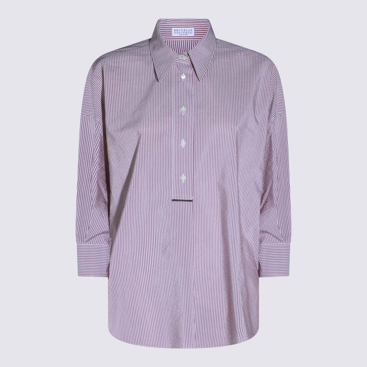 [Brunello Cucinelli] Shirts Long Sleeve SS26 MH741NG805C2048