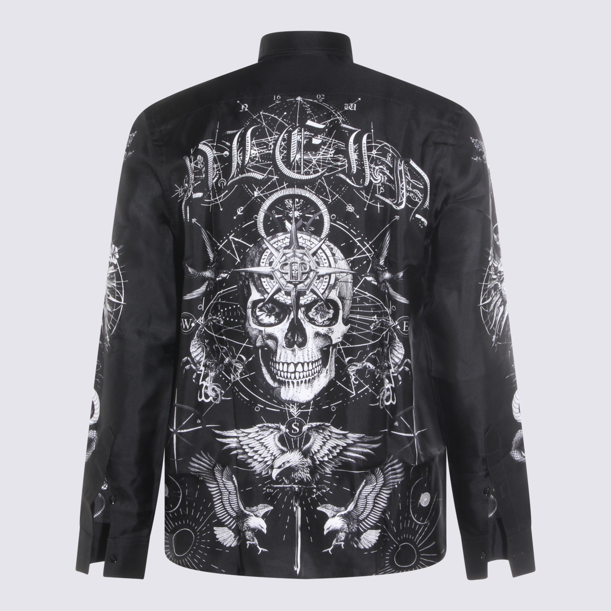[Philipp Plein] Shirts Long Sleeve SS26 SAFCMRP2547PTE104N02