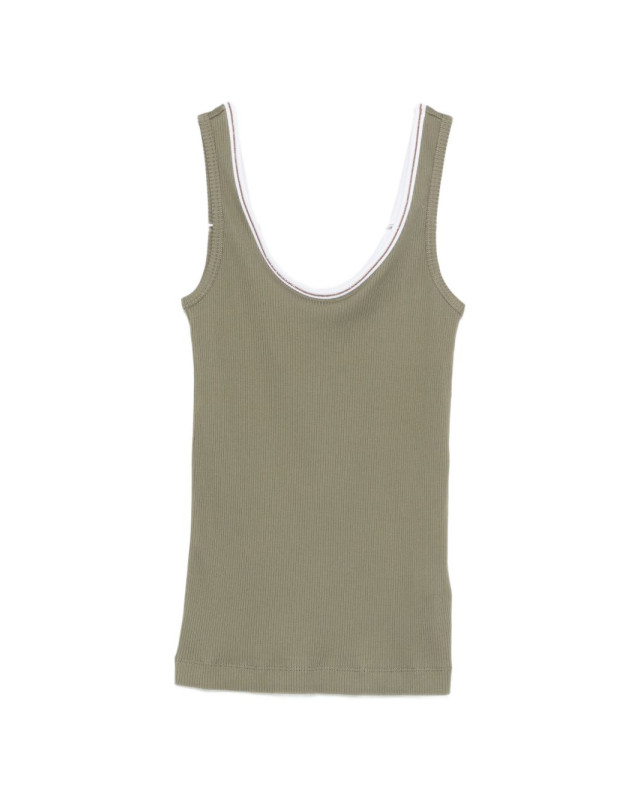[Brunello Cucinelli] Tank top SS26 MG902DO310CLY21